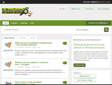 Tablet Screenshot of iocercolavoro.net